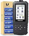 MUCAR CDE900 OBD2 Scanner, Full OBD2 Car Code Reader Diagnostic Scan Tool, 4" Touchscreen & Android 6.0, AutoVIN, Emission Test, Live Data, DTC Lookup, One-Click Update & Print, 2GB RAM Runs Fast