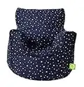 Bean Lazy Cotton Navy Stars Bean Bag Arm Chair with Beans Child size