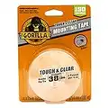 Gorilla Tough & Clear Double Sided Adhesive Mounting Tape, Extra Large, 1" x 150", Clear, (Pack of 1)