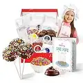 BAKETIVITY Cake Pop Sticks Kids Baking Kit | Cake Pop Kit For Kids | DIY Beginner Cake Pop Supplies, Premeasured Ingredients Cake Pop Maker | Cake Pops Decorating Kit – Kids Cake Pop Baking Kit