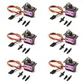 XTVTX 6 Pz Micro Servo 9G Servo Motore Metallo Motoriduttore Micro Servo 9G Intelligente Robot Auto Elicottero Aereo Barca