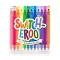 Ooly, Switch-eroo Double Sided Color Changing Markers, Drawing and Coloring Tool for Kids and Adults, Cool and Fun Pens for Creative Projects, Gift Idea for Boys and Girls, Pack of 12 Vibrant Colors
