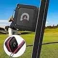 ACHIX Bluetooth Speaker for Golf Cart, Magnetic Portable Wireless Speaker with Loud Stereo Sound Bass Boost 20 Hours Play IPX7 Waterproof, TWS & SD Card Function(with Storage Case, Black)