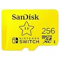 SanDisk 256GB Scheda microSDXC UHS-I per Nintendo Switch 256GB - Prodotto con Licenza Nintendo, fino a 100 MB/s UHS-I Class 10 U3