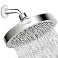 SparkPod Fixed Shower Head - High Pressure Rain - Luxury Modern Chrome Look - Easy Tool Free Installation - The Perfect Adjustable Replacement for Your Bathroom Shower Heads