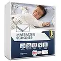 Dreamzie Matratzenschoner 70x140 Baby Wasserdicht Made in EU und Oeko-TEX Zertifiziert Nässeschutz Atmungsaktive