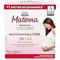 NESTLÉ Materna Prenatal Multivitamin with DHA Supplement | Folic Acid | 60 tablets + 60 DHA soft gels