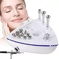 Yofuly Professional Diamond Microdermabrasion, 3 in 1 Dermabrasion Machine with Spray Gun, Professional Home Use Facial Beauty Salon Equipment Suction Power 65-68cmhg