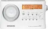 Sangean - PR-D4 - Radio portable - Tuner PLL - AM / FM - 10 stations - 840 g - Argent/Blanc