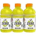 Gatorade G Zero Lemon Lime, 12 Fl Oz Bottles, 6 Pack