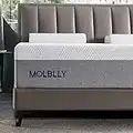 Molblly King Mattress, 14 inch Gel Memory Foam King Size Mattress in a Box, Medium Firm Bed Mattress King, Cool Sleep & Comfy Support, 10 Year Support