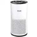 LEVOIT Air Purifier for Home Large Room, H13 True HEPA Filter for Bedroom, Auto Mode, Cleaners for Allergies and Pets, Smoke Mold Pollen Dust, LV-H133, White