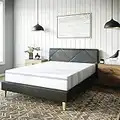 Vibe Gel Memory Foam Mattress, 12-Inch CertiPUR-US Certified Bed-in-a-Box, Twin, White