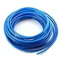 Pneumatik Polyurethan PUN Schlauch 5 meter Außen 4mm x Innen 2,5mm Blau Flexibel Druckluftschlauch Luft Treibstoff Öl