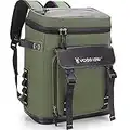 Vogshow Kühlrucksack 30L Kühltasche Gross Kühlbox Wasserdicht Picknickrucksack Auslaufsicher Thermotasche Isoliertasche Multifunktionaler Rucksäcke für Camping, Outdoor, BBQ, Reisen, Angeln, Strand