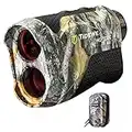 TIDEWE Hunting Rangefinder with 700Y Red & Green OLED Display, Built-in Magnet Multi Functional Waterproof Range Finder with Rechargeable Battery, Adjustable Brightness (Camo)