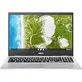 ASUS Chromebook CX1500CKA, Notebook con Monitor 15,6" FHD Anti-Glare, Intel Celeron N4500, RAM 8GB, 64GB eMMC, ChromeOS, Argento