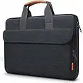 Inateck 15.6 Inch Laptop Briefcase Sleeve 360° Protection Compatible with Most 15-15.6 inch Chromebook Ultrabook Notebook with Large Accessories Pocket - Black