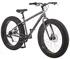 Mongoose Mushaboom Fat Tire Mountain Bike 26" Wheel Size Grey Gray, Grey,