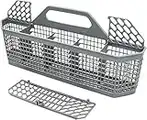 WD28X10128 Dishwasher Silverware Basket (19.7"x3.8"x8.4") Compatible with GE Dishwasher-Replace AP3772889, WD28X10127, 1088673, AH959351, EA959351, PS959351, WD28X10132