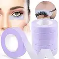 EBANKU 6Pcs Purple Eyelash Extension Tape for Eyelash Extension Supplies Lash Extension Under Eye Tape Breathable Fabric Eyelash Tape Micropore Adhesive Tape