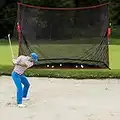 Golf Practice Hitting Nets for Backyard Driving Indoor Use Heavy Duty Practice Golf Driving Nets for Backyard Premium Portable Golf Impact Nets Cages with Frame and Net for Kids Men