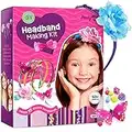 Pretty Me Headband Making Kit for Girls - Make Your Own Fashion Headbands for Kids - DIY Hair Accessories Set - Arts & Crafts Gift for Ages 5-12 Year Old Girl - Little Children's Art & Craft Gifts