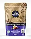 Zavida Hazelnut Vanilla Premium Whole Bean Flavoured / Flavored Coffee, Medium-Dark Roast, RFA 30%, Kosher, Halal, 100% Arabica, 2 Pound Bag