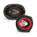 BOSS Audio Systems CH6930 Chaos Series 6 x 9 Inch Car Stereo Door Speakers - 400 Watts Max, 3 Way, Full Range, Tweeters, Coaxial, Sold in Pairs