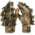 GUGULUZA 3D Camouflage Handschuhe Jagdhandschuhe Tarnhandschuhe Tarnung