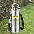 Happybuy Pulvérisateur INOX 10L Brumisateur Jardin pour Plante pour Jardinage Domestique et Nettoyage au Sol Blanc