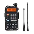 BFTECH BF-F8RT 8 Watt Dual Band Two-Way Radio Long Range,Walkie Talkie Long Range, Handheld Ham Radio,with High Gain NA-772R Stretchable Antenna