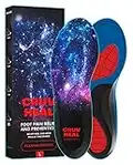 (New) Plantar Fasciitis Arch Support Insoles - Deep Heel Cup - Inserts for Men Women Shoes - Heel Pain Relief - Flat Feet - Balance Improvement - Pain Prevention [L, Universe]