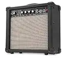 Rocktile Scream 15 Gitarrenverstärker Mini Combo Amp (15 Watt Amplifier, 2-Kanäle, Portable, AUX-In für MP3/CD, 3-Band Equalizer, Kopfhöreranschluss)