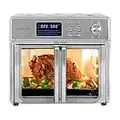 Kalorik MAXX® Digital Air Fryer Oven, 26 Quart, 10-in-1 Countertop Toaster Oven & Air Fryer Combo-21 Presets up to 500 degrees, Includes 9 Accessories & Cookbook