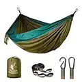 fieleer ultraleggera Outdoor amaca in paracadute di seta | con extra forti cinghie & Moschettoni | per Viaggio Campeggio Trekking da giardino spiaggia Travel Hammock