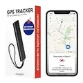 Invoxia Real Time GPS Tracker with 2 Year Subscription NO FEES — For Vehicles, Cars, Motorcycles, Bikes, Kids — Battery 120 Hours (moving) to 4 Months (stationary) — Anti-Theft Alerts, Black