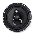 In Phase Car Audio SXT1735 Speaker - 6.5 Inch (17cm) Round, 260W, 3-Way Coaxial Shallow-Mount Speaker (2 x Speakers)