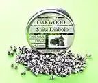 OAKWOOD - 500 pallini per fucile ad aria compressa con testa dalla forma appuntita, 4,5 mm, realizzati in Germania, calibro: 4,5 - “DIABOLO”