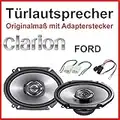 Clarion 6 x 8" appositamente per Ford Ka/StreetKA porte anteriori 1996-2008.