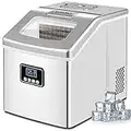 EUHOMY Countertop Ice Maker Machine, 41Lbs/24H Auto Self-Cleaning, 24 Pcs Ice/13 Mins, Portable Compact Ice Maker with Ice Scoop & Basket, for Home/Kitchen/Office/Bar(Silver)EUHOMY Countertop Ice Maker Machine, 41Lbs/24H Auto Self-Cleaning, 24 Pcs Ice/13 Mins 41Lbs/24H Auto Self-Cleaning, 24 Pcs Ice/13 Mins 41Lbs/24H Auto Self-Cleaning, 24 Pcs Ice/13 Mins 41Lbs/24H Auto Self-Cleaning, 24 Pcs Ice/13 Mins 41Lbs/24H Auto Self-Cleaning, 24 Pcs Ice/13 Mins