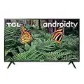 TCL 32ES560 Smart Android TV de 32 pulgadas, LED con HD, HDMI, USB, WiFi y Sintonizador Triple, Color Negro