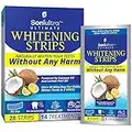 Soniultra Teeth Whitening Strips, 28 No Sensitivity White Enamel Safe Strip, Slip Strips for Whitening, Sensitive Teeth, 14 Treatments