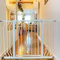 BalanceFrom Easy Walk-Thru Safety Gate for Doorways and Stairways with Auto-Close/Hold-Open Features, Fits 29.1 - 43.3 Inch Openings