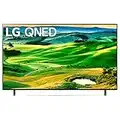 LG QNED80 Series 75-Inch Class QNED Mini-LED Smart TV 75QNED80UQA, 2022 - AI-Powered 4K TV, Alexa Built-In