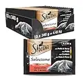 Sheba Selezione Comida Húmeda para Gatos Selección de Carnes en Salsa, Multipack (Pack de 13 x 4 bolsitas x 85g)