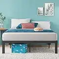 ZINUS Luis 14 Inch QuickLock Metal Platform Bed Frame / Mattress Foundation with Steel Slat Support / No Box Spring Needed / Easy Assembly, King