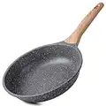 ZUOFENG Antihaft Pfanne Bratpfanne Beschichtet 28cm, Granit Pfannen Nonstick Frying Pan, Beschichtete Pfanne Für Gasherd Induktion