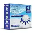 Queen Size Waterproof Cooling Mattress Protector by Slumberfy - Premium Skin-Safe Mattress Cover, Natural Fabric with ArcticTex Cooling Technology, Noiseless Quilted Mattress Protector – 60x80 in.