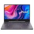 ASUS ProArt StudioBook 15 Mobile Workstation Laptop 15.6” 4K UHD NanoEdge Bezel, Intel Core i7-9750H 32GB DDR4 512G+512GB RAID 0 SSD NVIDIA GeForce RTX 2060 Win 10 Pro Star Grey H500GV-XS76 (Renewed)